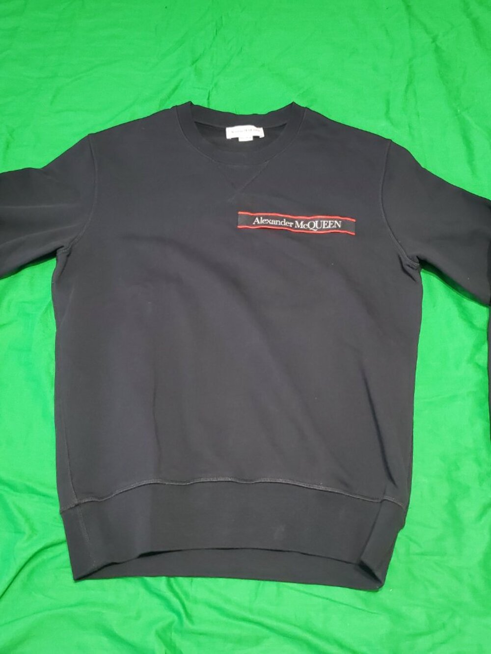 ALEXANDER MCQUEEN SWEATSHIRT WHITE SIZE M
